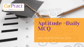Aptitude Daily MCQ
