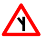 Sign 15: Left Y-Intersection