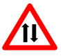 Sign 16: Two Way Traffic