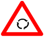 Sign 18: Roundabout Ahead