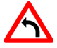Sign 4: Left Hand Curve