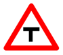 Sign 9: T-intersection