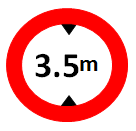 Sign 14 Height Limit